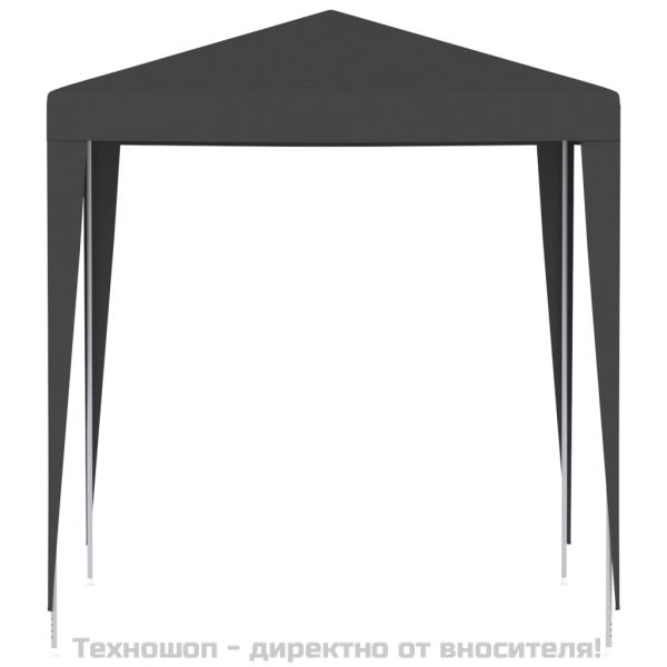 Професионална парти шатра, 2x2 м, антрацит