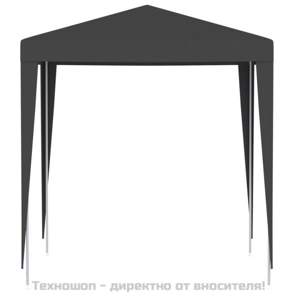 Професионална парти шатра, 2x2 м, антрацит