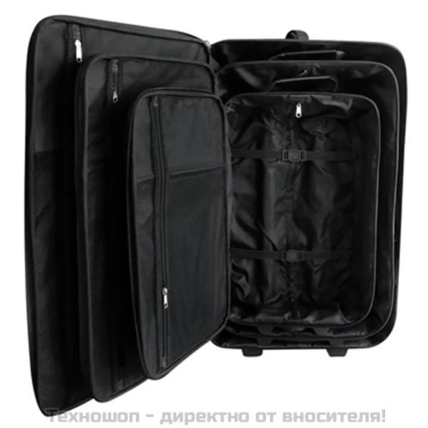 Комплект за път, 5 части , цвят черен