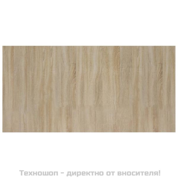 Горна табла за легло дъб сонома 160x1,5x80 см инженерно дърво
