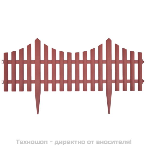 Палисада, 17 части, 10 м, кафява