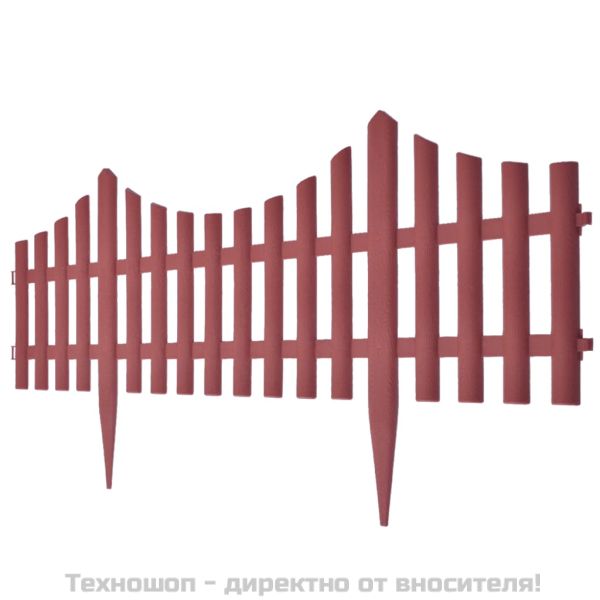 Палисада, 17 части, 10 м, кафява