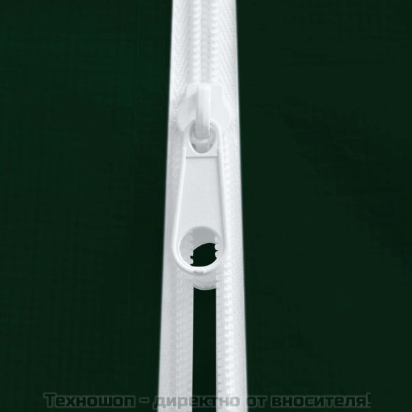 Професионална парти шатра със стени 2x2 м зелена 90 г/м²