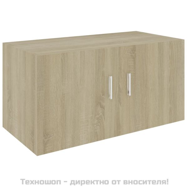 Шкаф за стена, дъб сонома, 80x39x40 см, инженерно дърво