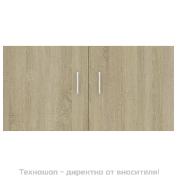 Шкаф за стена, дъб сонома, 80x39x40 см, инженерно дърво