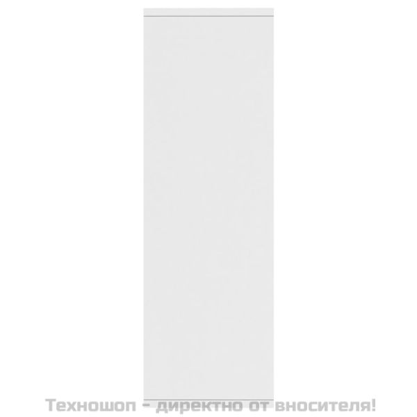 Библиотека/бюфет, бяла, 50x25x80 см, инженерно дърво