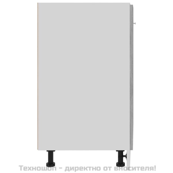 Долен шкаф "Lyon", сив, 60x46x81,5 см, инженерно дърво