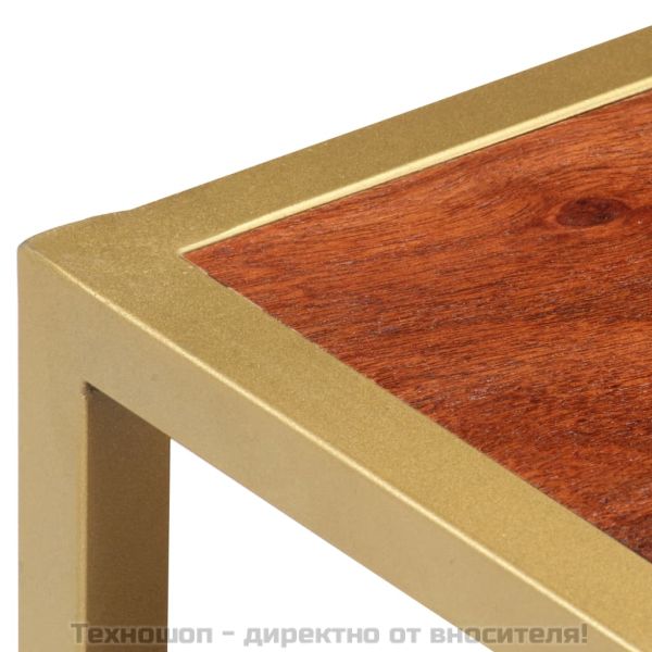 Маса за кафе, 90x50x40 см, акация масив