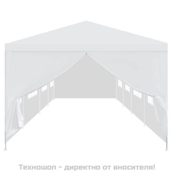 Градинска шатра, 3x12 м, бяла