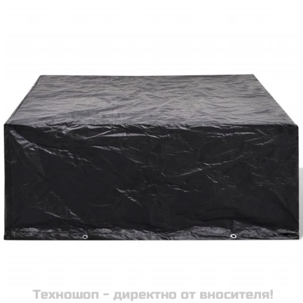 Покривало за градински мебели 10 капси 260x260x90 см