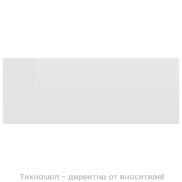 Нощни шкафчета за стена 2 бр силен бял гланц 40x30x15 см