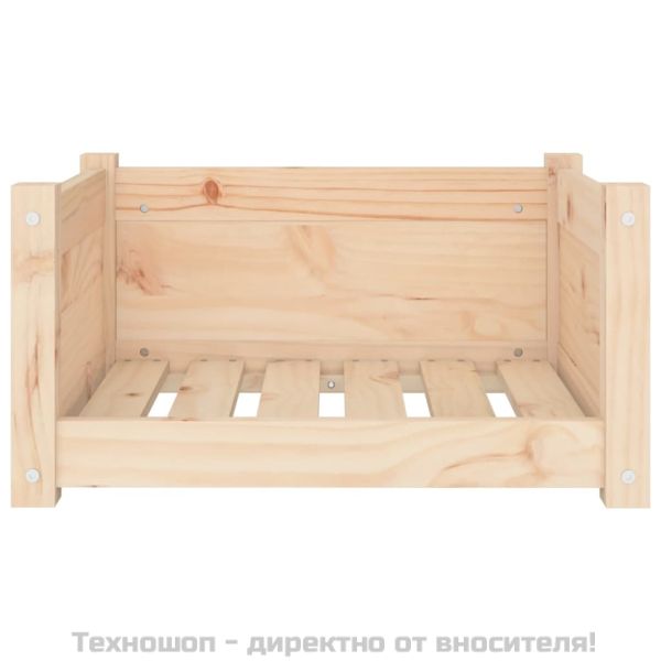 Кучешко легло 55,5x45,5x28 см, масивна борова дървесина