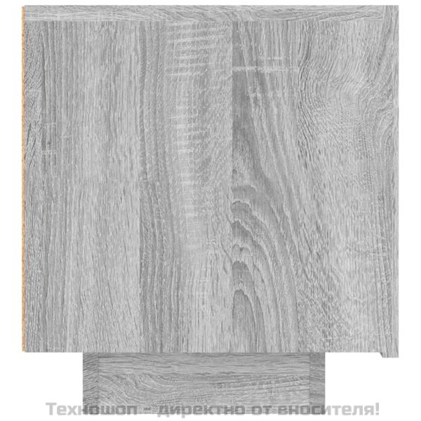 ТB шкаф, сив сонома, 100x35x40 см, инженерно дърво