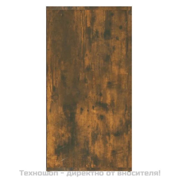 Сайдборд, опушен дъб, 120x36x69 см, инженерно дърво