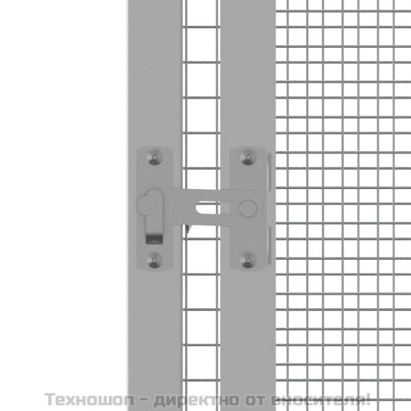 Клетка за птици антрацит 111x107x211,5 см поцинкована стомана