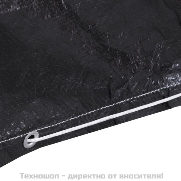Покривало за градински мебели 10 капси 205x90 см