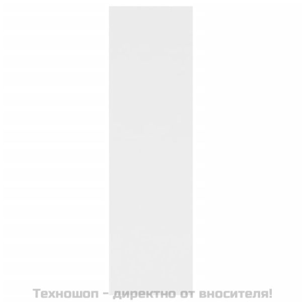 Стенен рафт, бял, 75x16x55 см, инженерно дърво