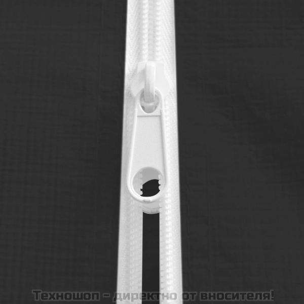 Професионална парти шатра със стени 4х6 м антрацит 90 г/м²