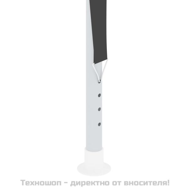 Професионална парти шатра със стени 4х6 м антрацит 90 г/м²