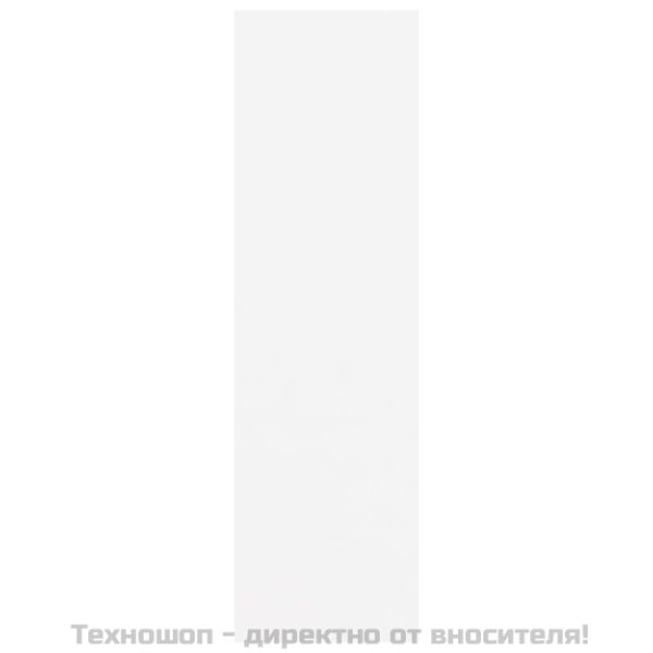 Библиотека/разделител за стая, бяла, 100x30x103 см