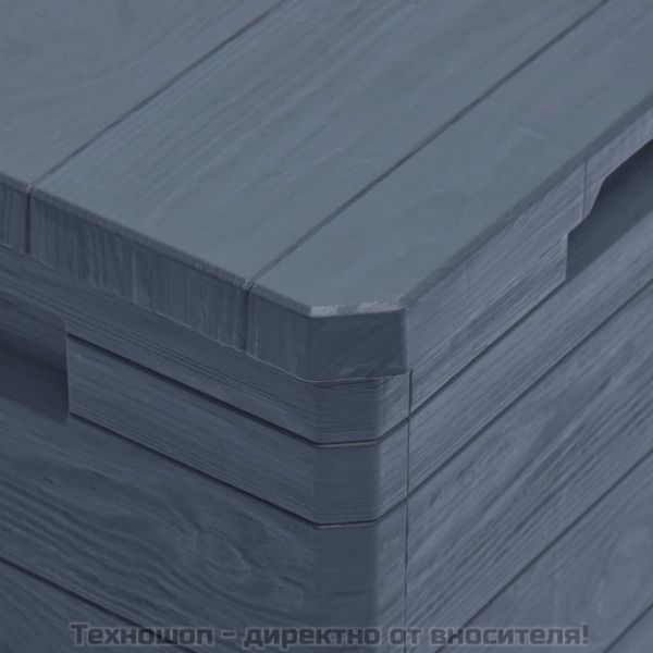 Градинска кутия за съхранение, 90 л, антрацит