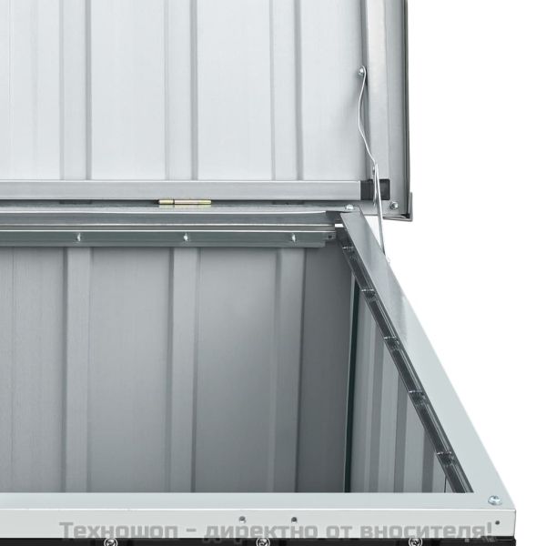 Градински сандък за съхранение, антрацит, 129x67x65 см