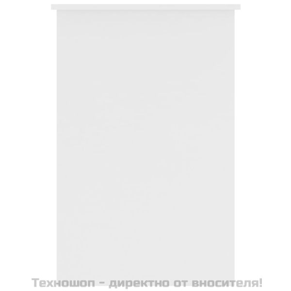 Бюро, бяло, 100x50x76 см, инженерно дърво