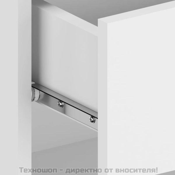 Нощно шкафче за стенен монтаж, бяло