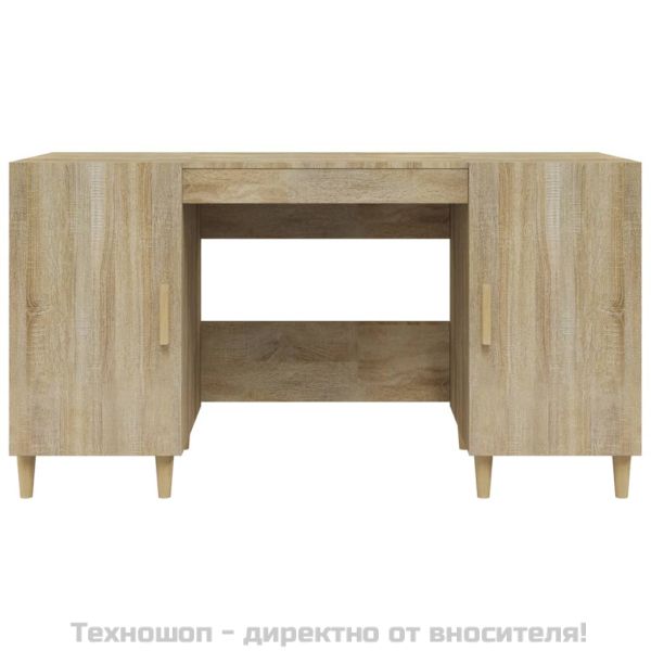 Бюро, дъб сонома, 140x50x75 см, инженерно дърво