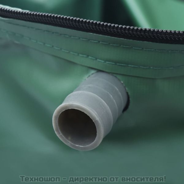 Сгъваем резервоар за дъждовна вода с канелка, 1350 л