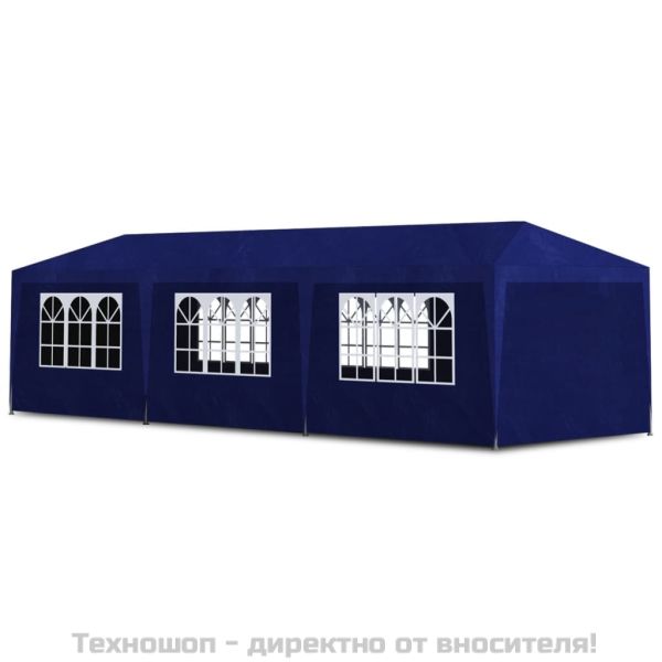Парти шатра, 3х9 м, синя