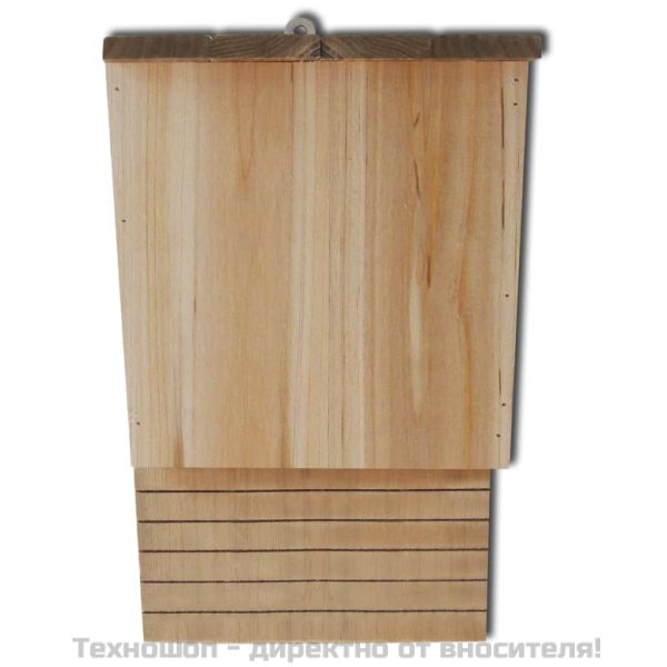 Къщичка за прилепи 22 x 12 x 34 см, 2 броя