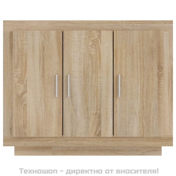 Сайдборд, дъб сонома, 92x35x75 см, инженерно дърво