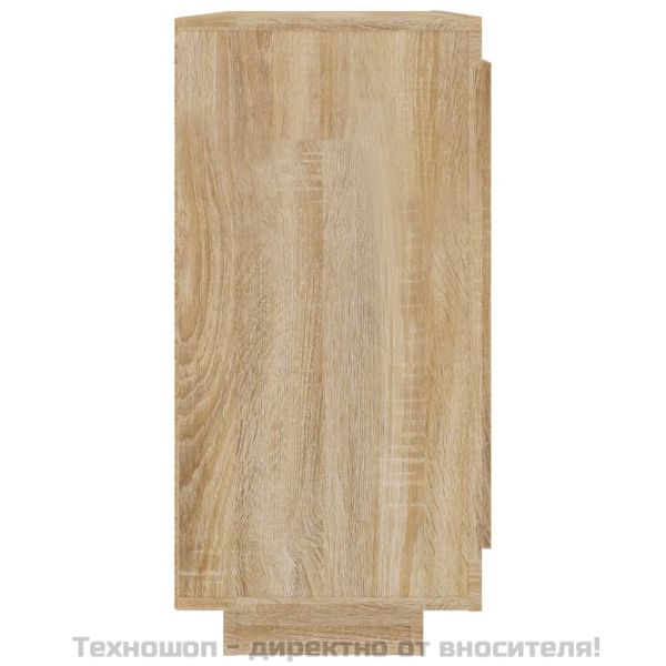 Сайдборд, дъб сонома, 92x35x75 см, инженерно дърво
