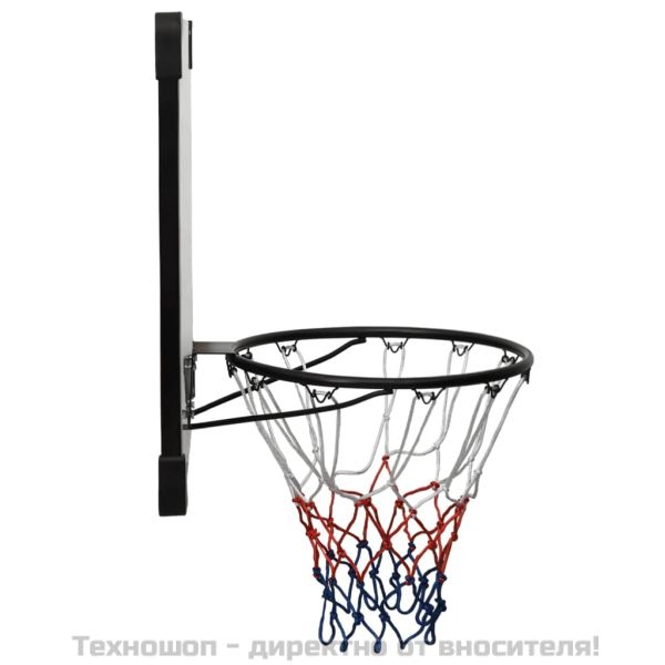 Баскетболно табло, прозрачно, 90x60x2,5 см, поликарбонат