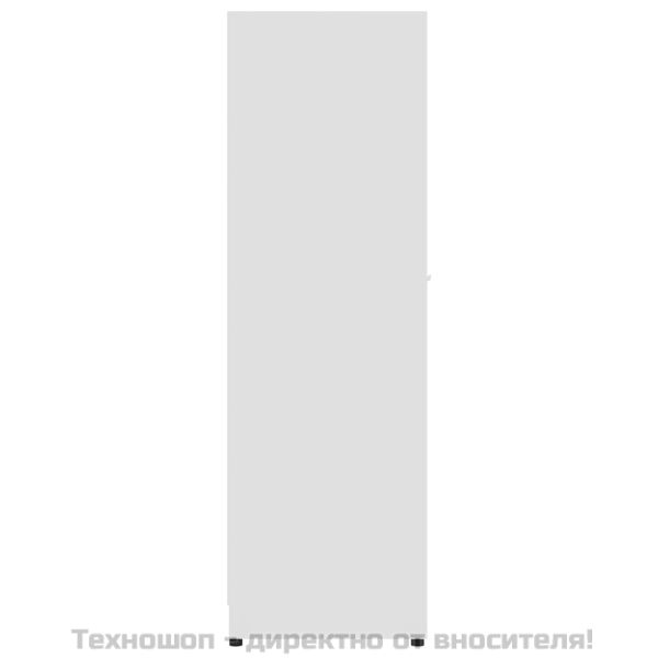 Шкаф за баня, бял, 30x30x95 см, инженерно дърво