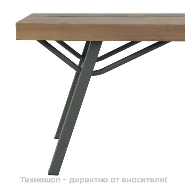 Градинска пейка 120 см акациево дърво масив