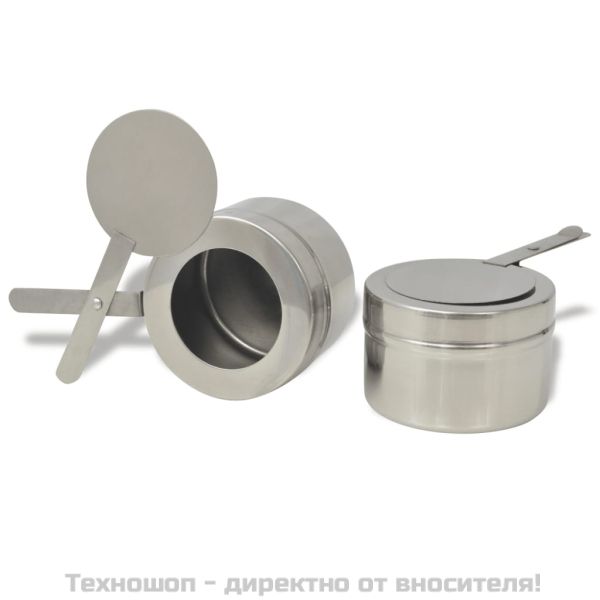 Комплект съдове за бен мари, 4 бр, неръждаема стомана