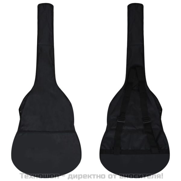 Комплект класическа китара за начинаещи 8 части син 3/4 36"