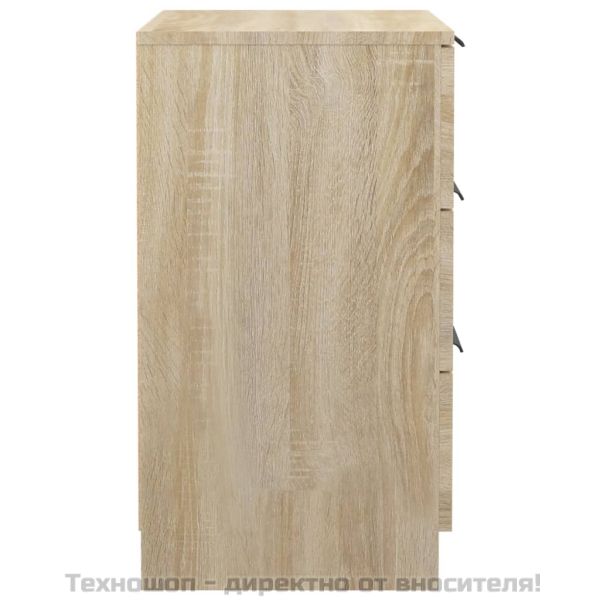 Нощни шкафчета, 2 бр, сонома дъб, 40x36x65 см