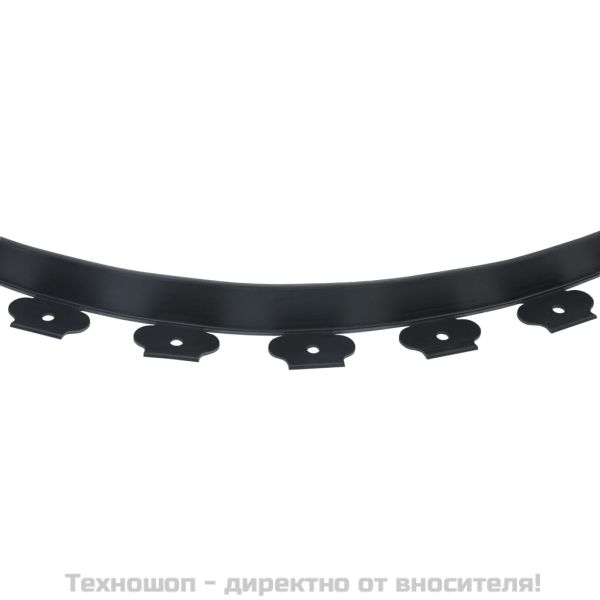 Гъвкав градински кант с 30 колчета, 10 м, 5 см