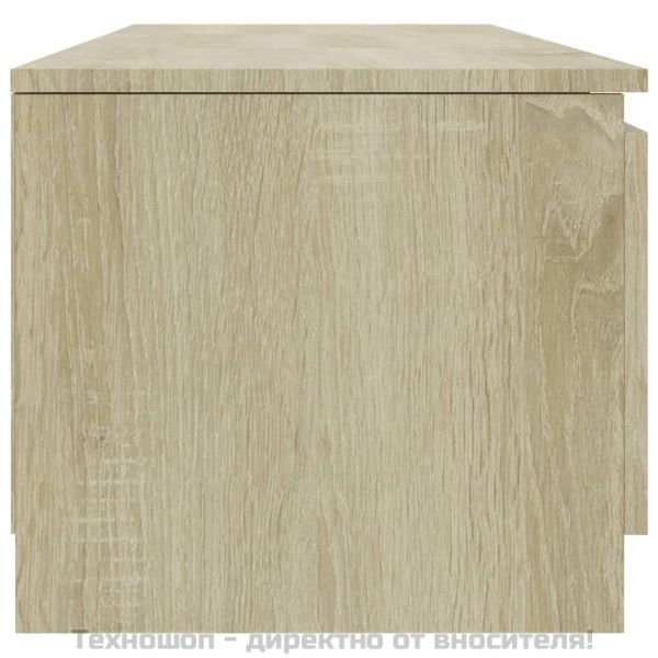 ТВ шкаф, дъб сонома, 140x40x35,5 см, ПДЧ