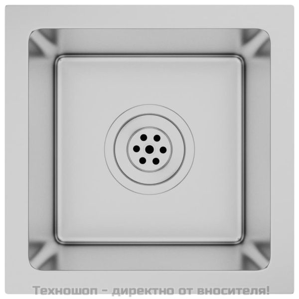 Ръчно изработена кухненска мивка, неръждаема стомана