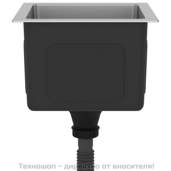 Ръчно изработена кухненска мивка, неръждаема стомана