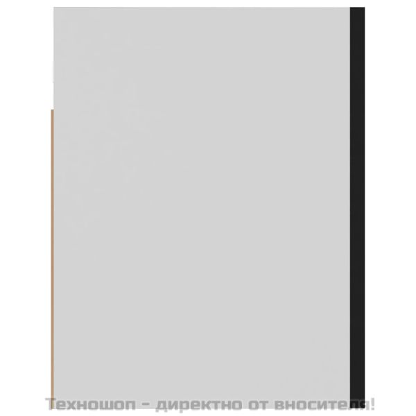 Висящ шкаф "Lyon", черен, 60x31x40 см, инженерно дърво