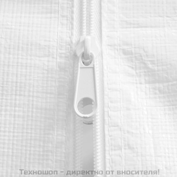 Професионална парти шатра със стени 4x9 м бяла 90 г/м²