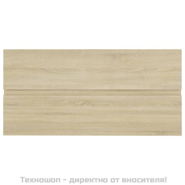 Долен шкаф за мивка, дъб сонома, 90x38,5x45 см, инженерно дърво
