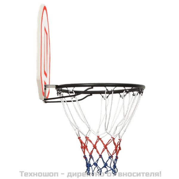 Баскетболно табло бяло 71x45x2 см полиетилен