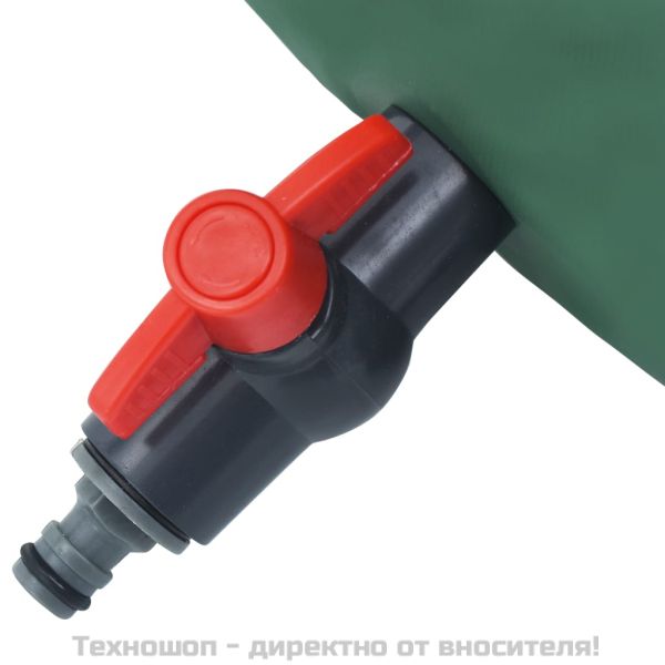 Сгъваем резервоар за дъждовна вода с канелка, 1250 л