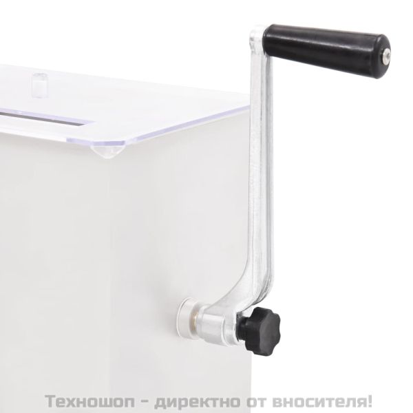 Ръчен миксер за месо с капак сребрист неръждаема стомана